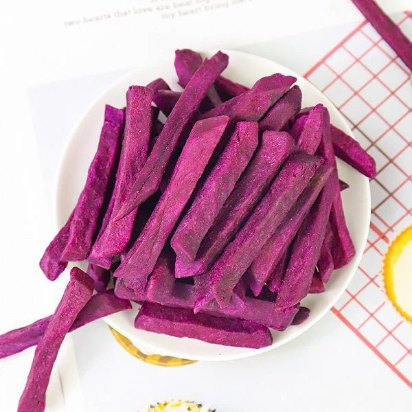 Dehydrated Purple Sweet Potato Fries