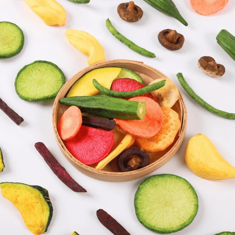 Mixed Fruit And Vegetable Crisps