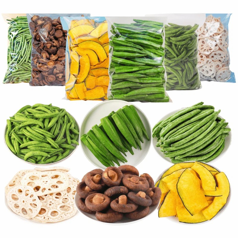 Wholesale Custom Vacuum-Fried Vegetables & Dried Fruits Bulk Vegetable Snacks High Quality